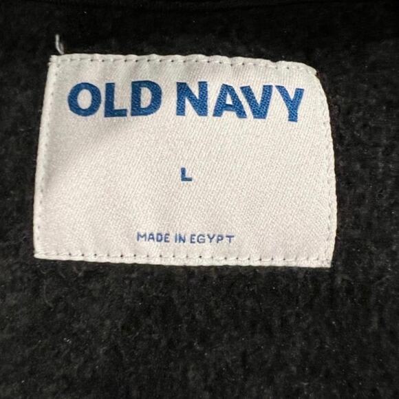 Old Navy 1/4 Zip Fleece Pullover Shirt - Men's Size Large - Picture 3 of 4